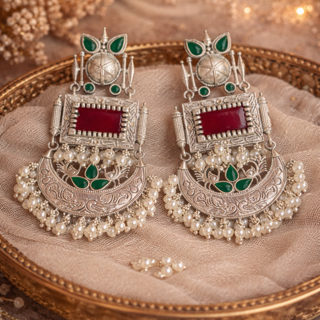 Noor Rangini Chandrika Earrings