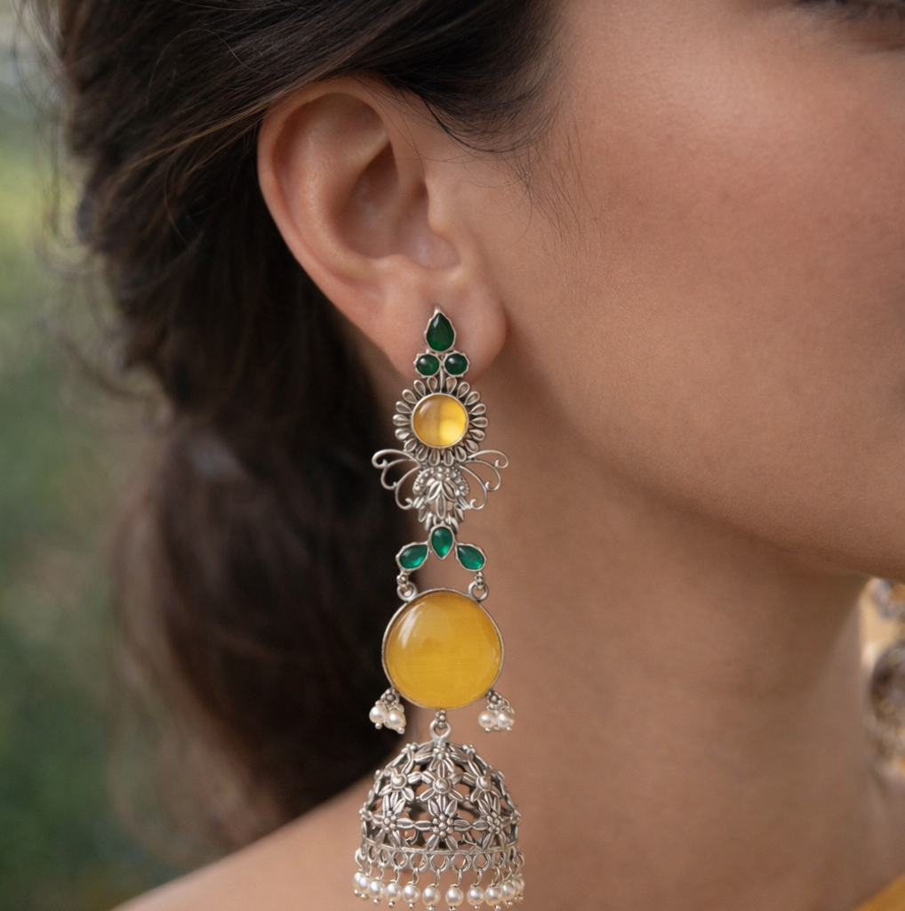 Golden Dew Jhumka