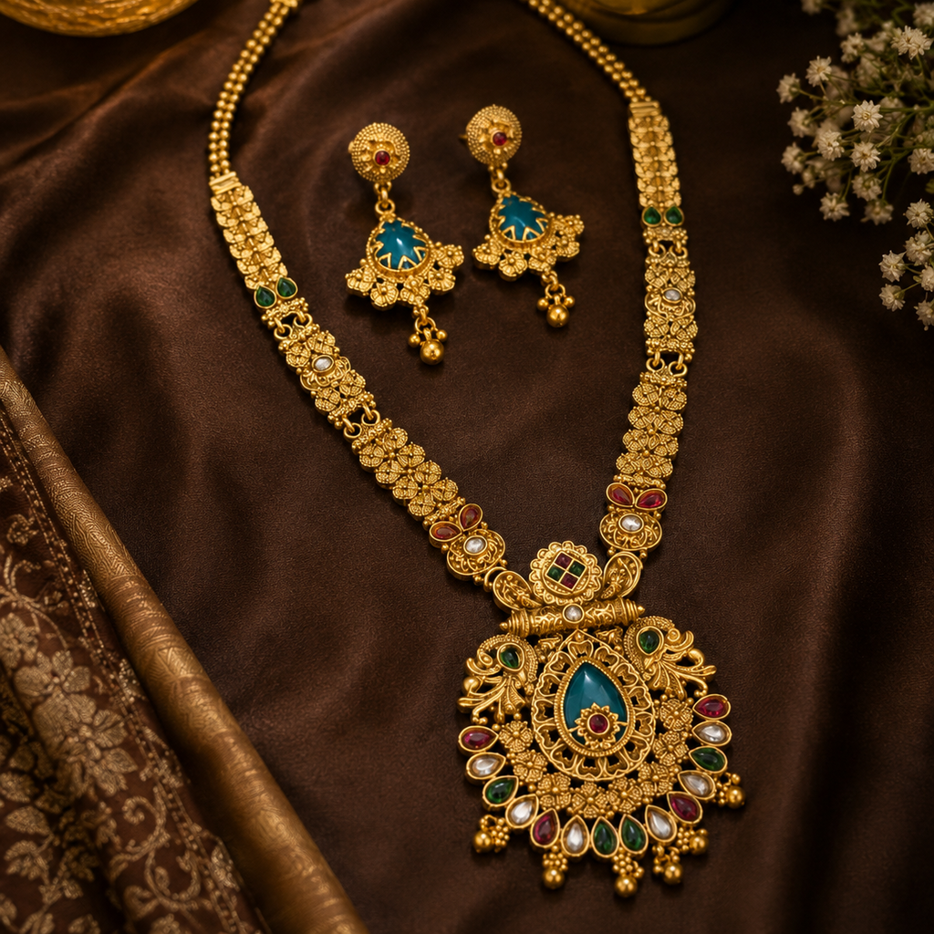 Sumanasa Rajsi Haar Set