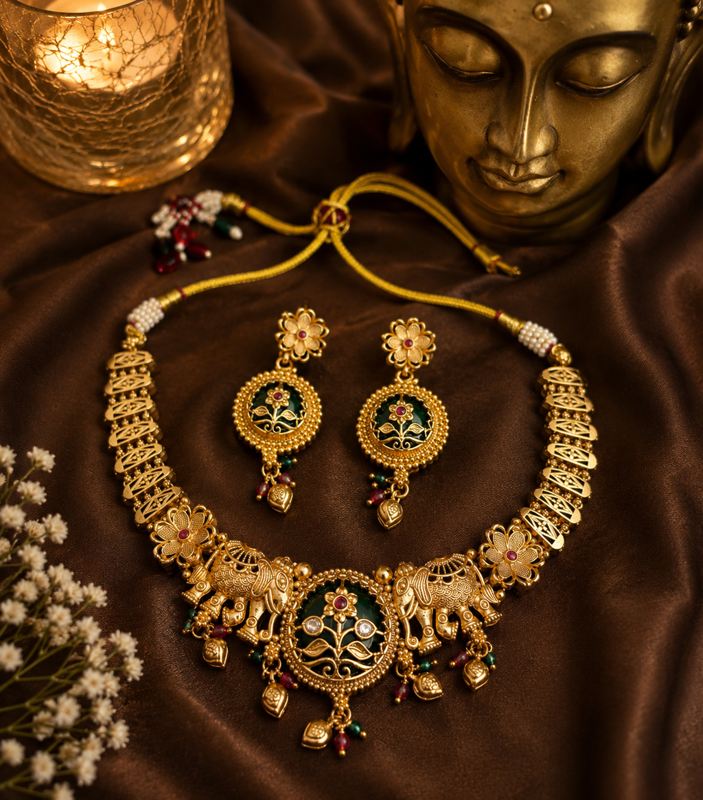 Sumanasa Gajraaj Choker Set