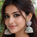 Ethereal Pastel Jhumkas