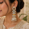 Rajsi Gajra Jhumkas