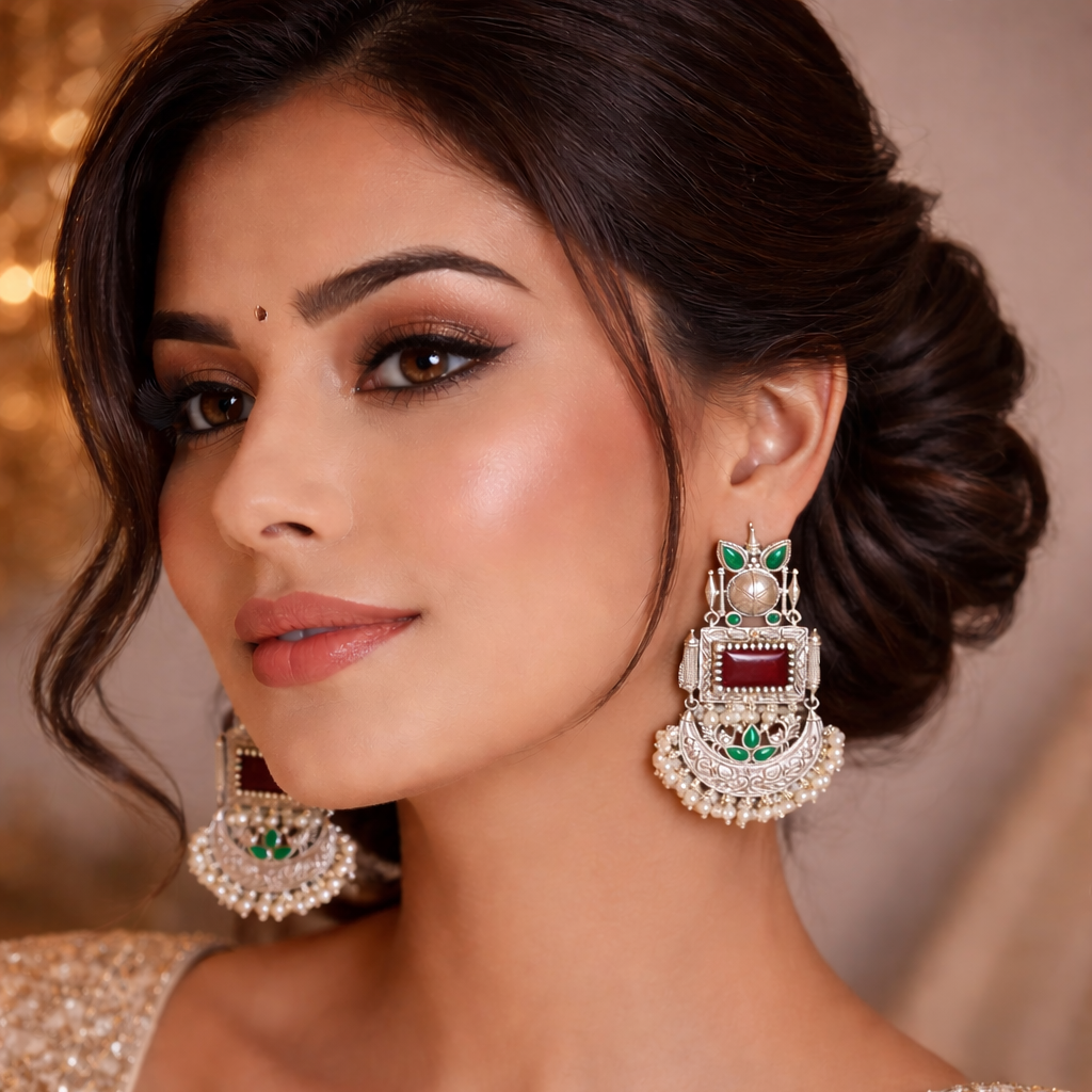 Noor Rangini Chandrika Earrings