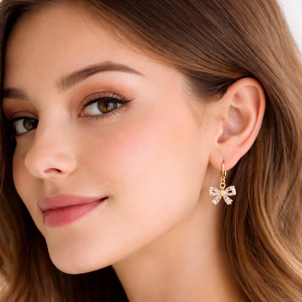 Celeste Bow Drops
