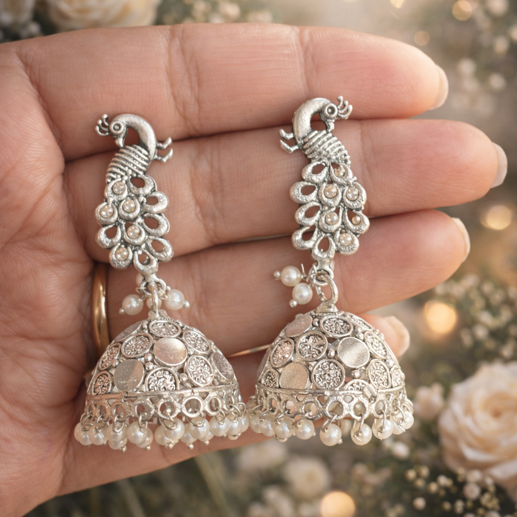 Rajsi Mayur Jhumka
