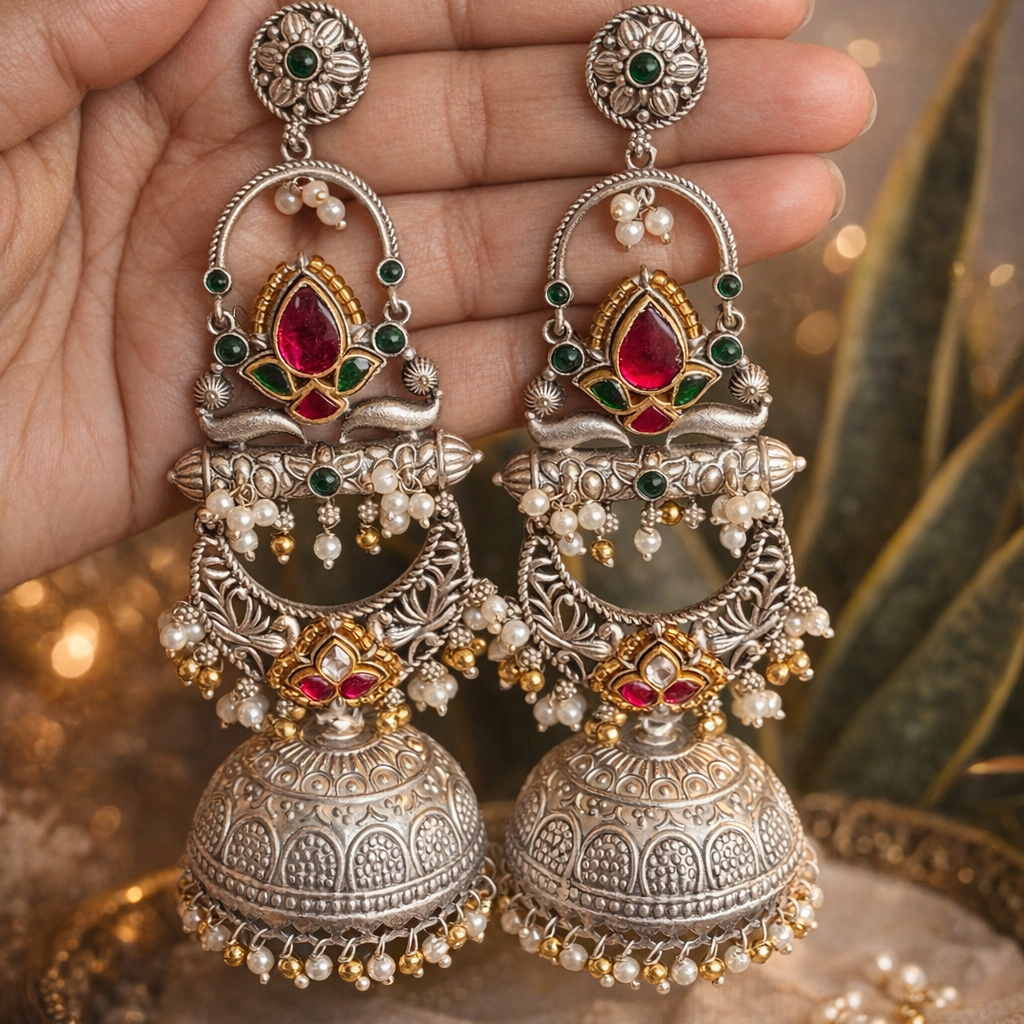 Royal Chand Jhumkas
