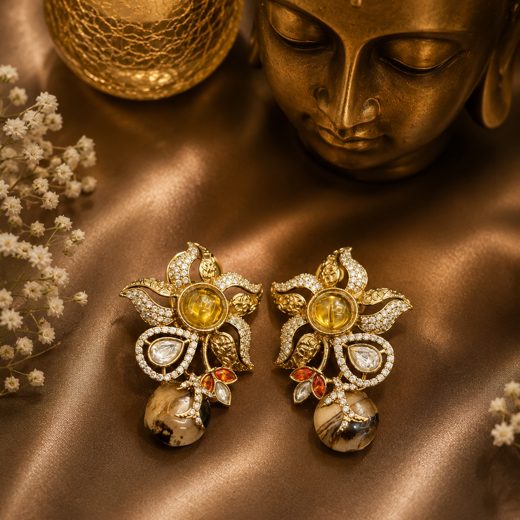 Sumanasa Surya Bloom Earrings