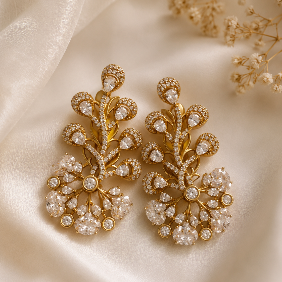 Aurelia Bloom Statement Earrings
