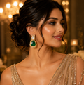 Sumanasa Emerald Aura Earrings