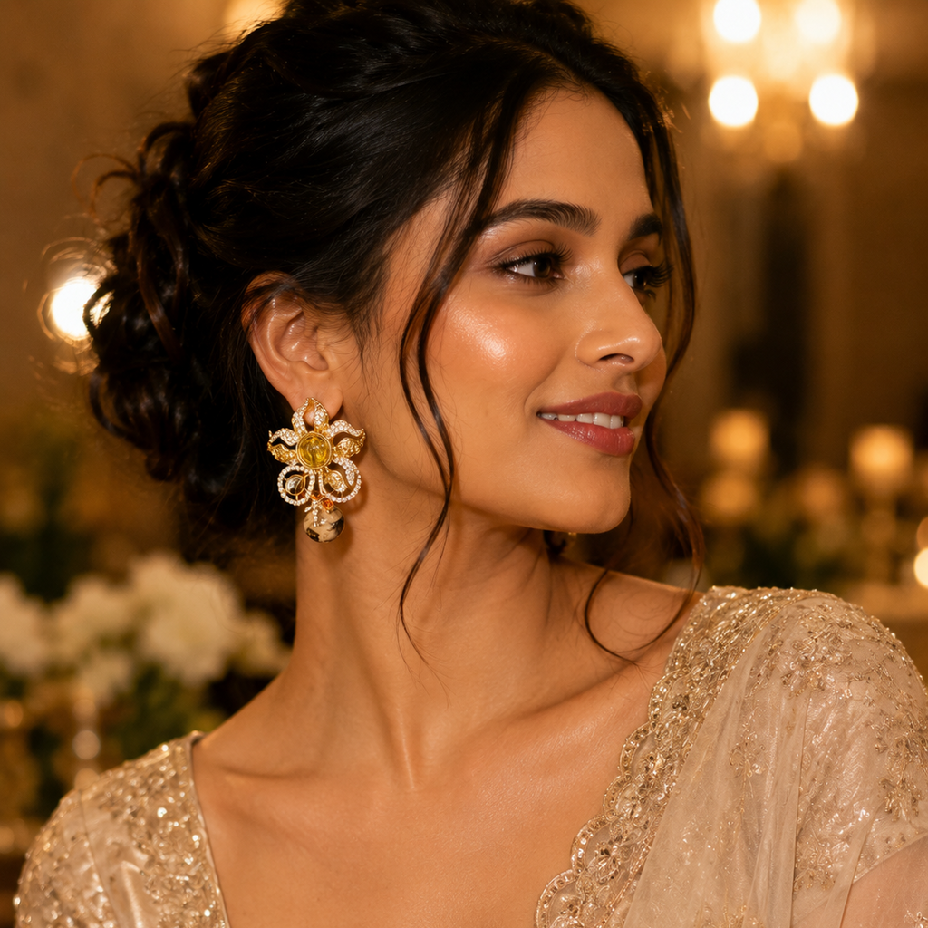 Sumanasa Surya Bloom Earrings