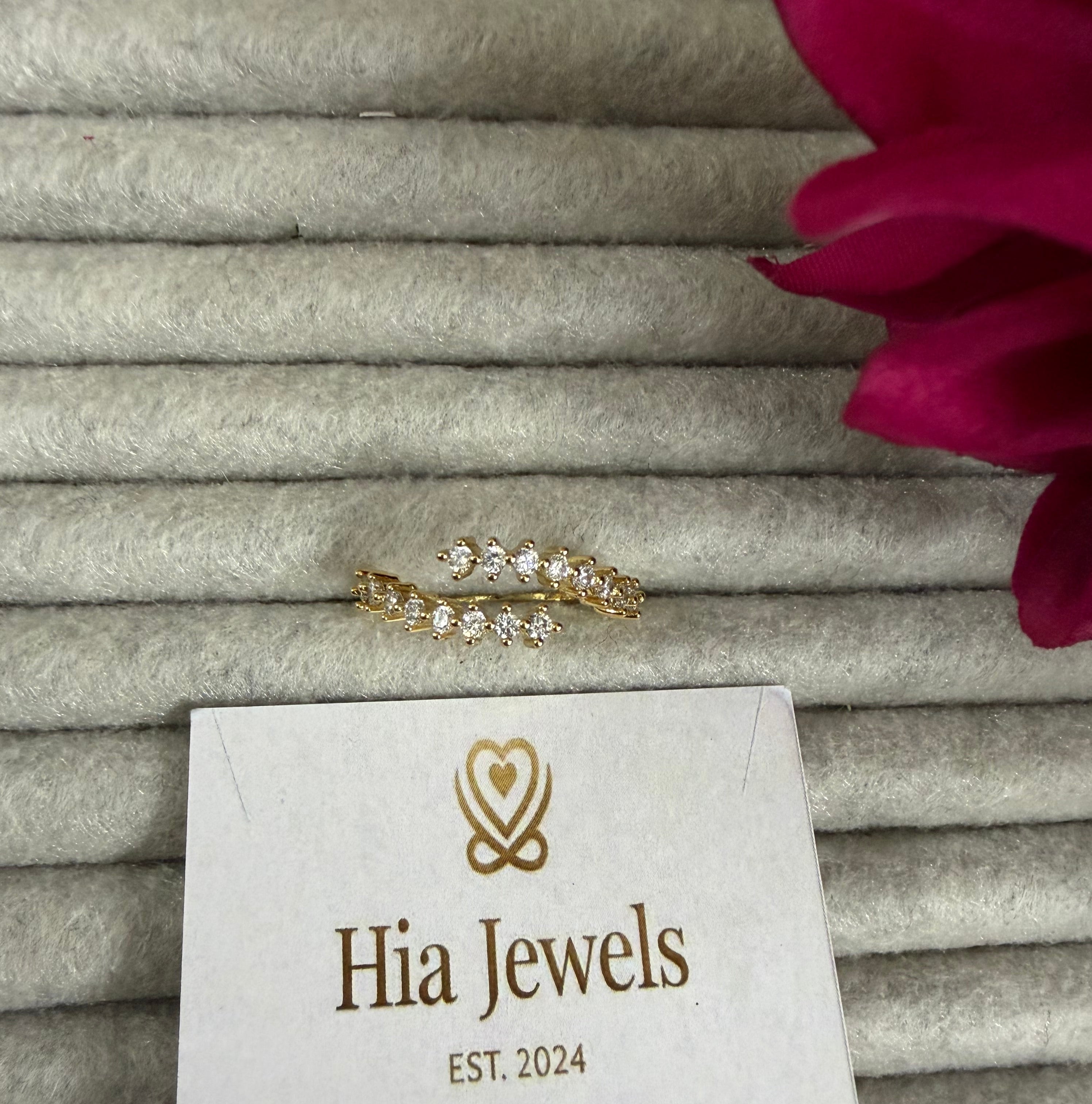 Adjustable Gold Part Ring