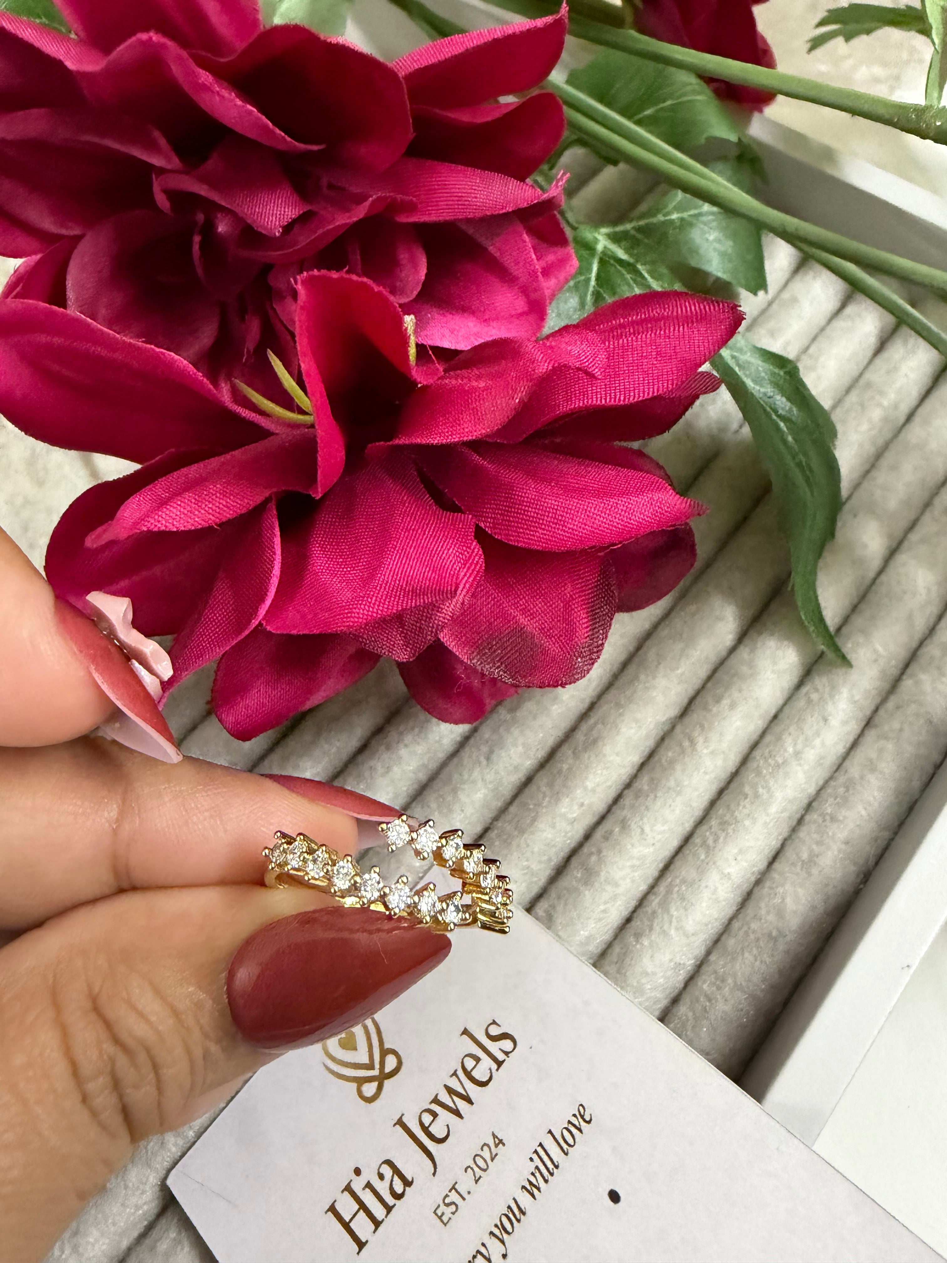 Adjustable Gold Part Ring