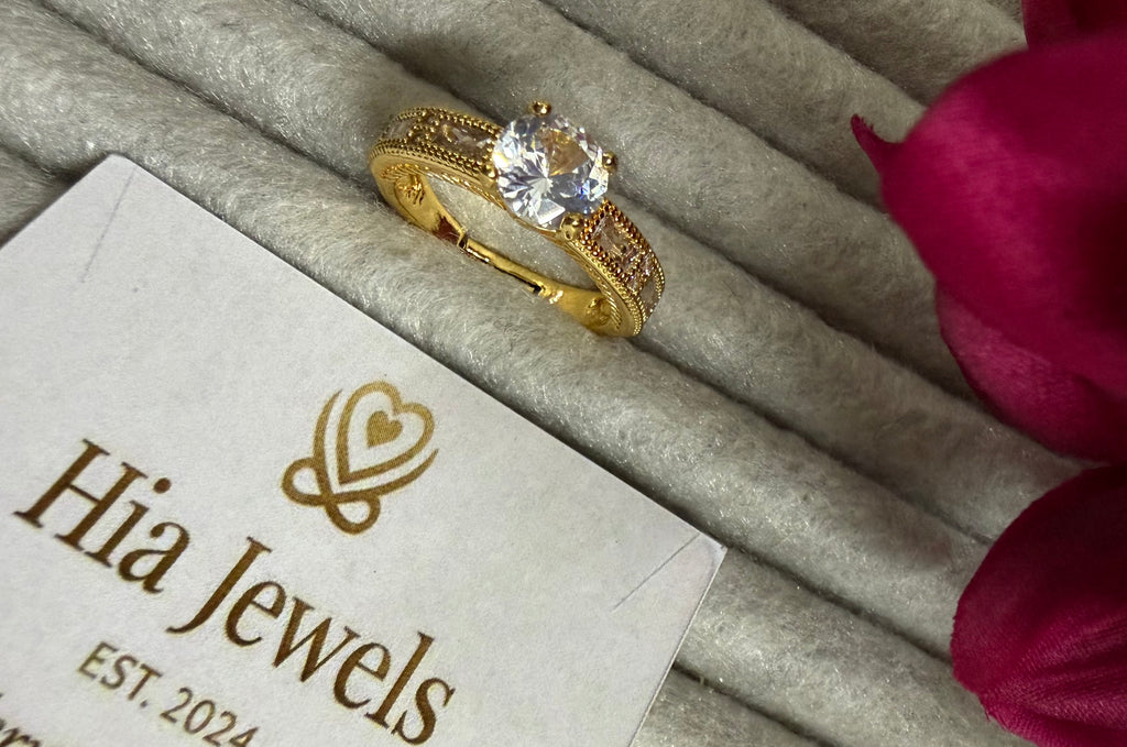 Adjustable Solitaire Ring