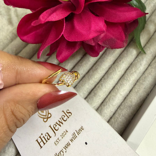 Adjustable Rose Ring