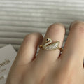 Adjustable Swan Ring