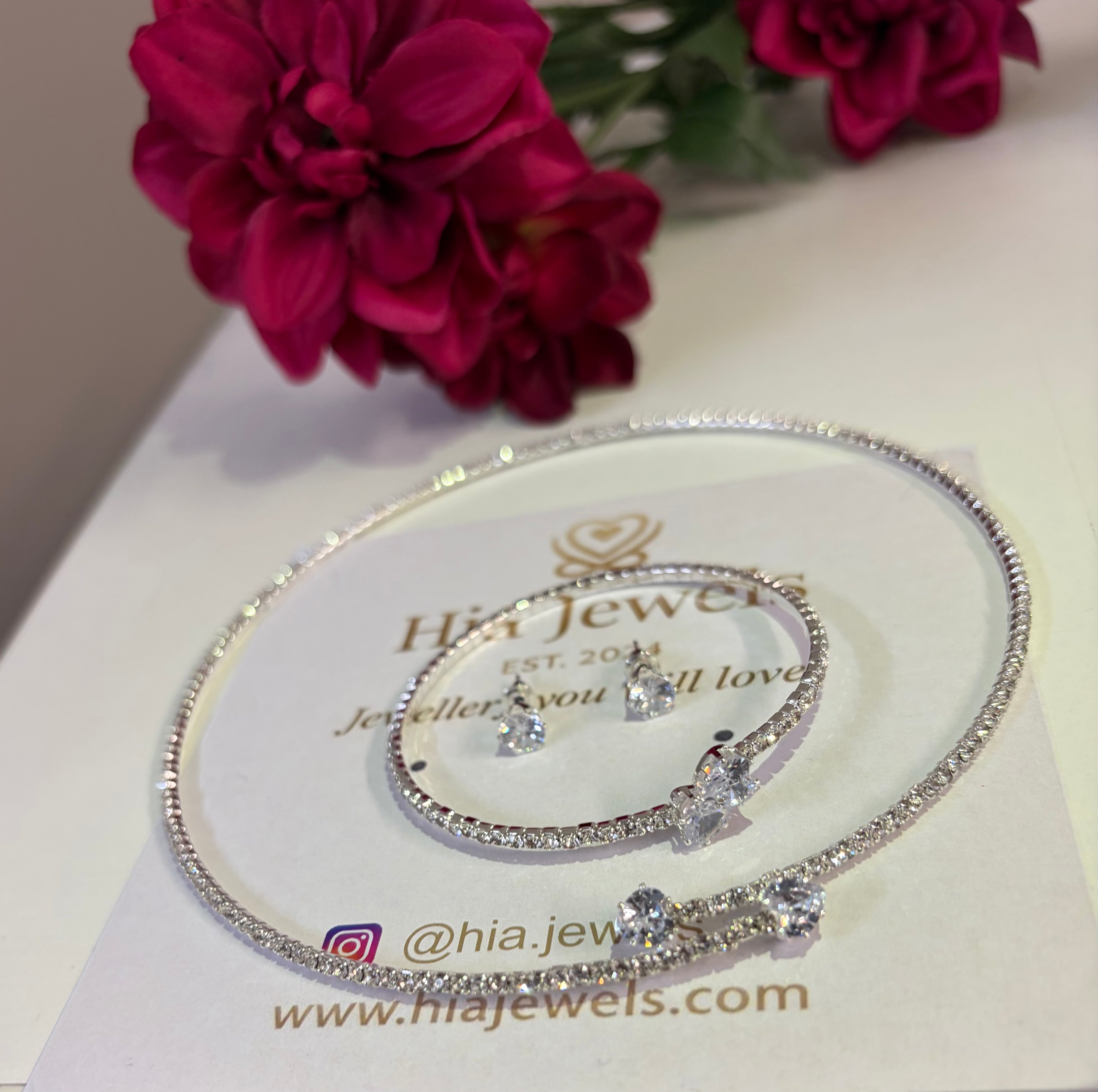 Royal Silver Toned Hasli