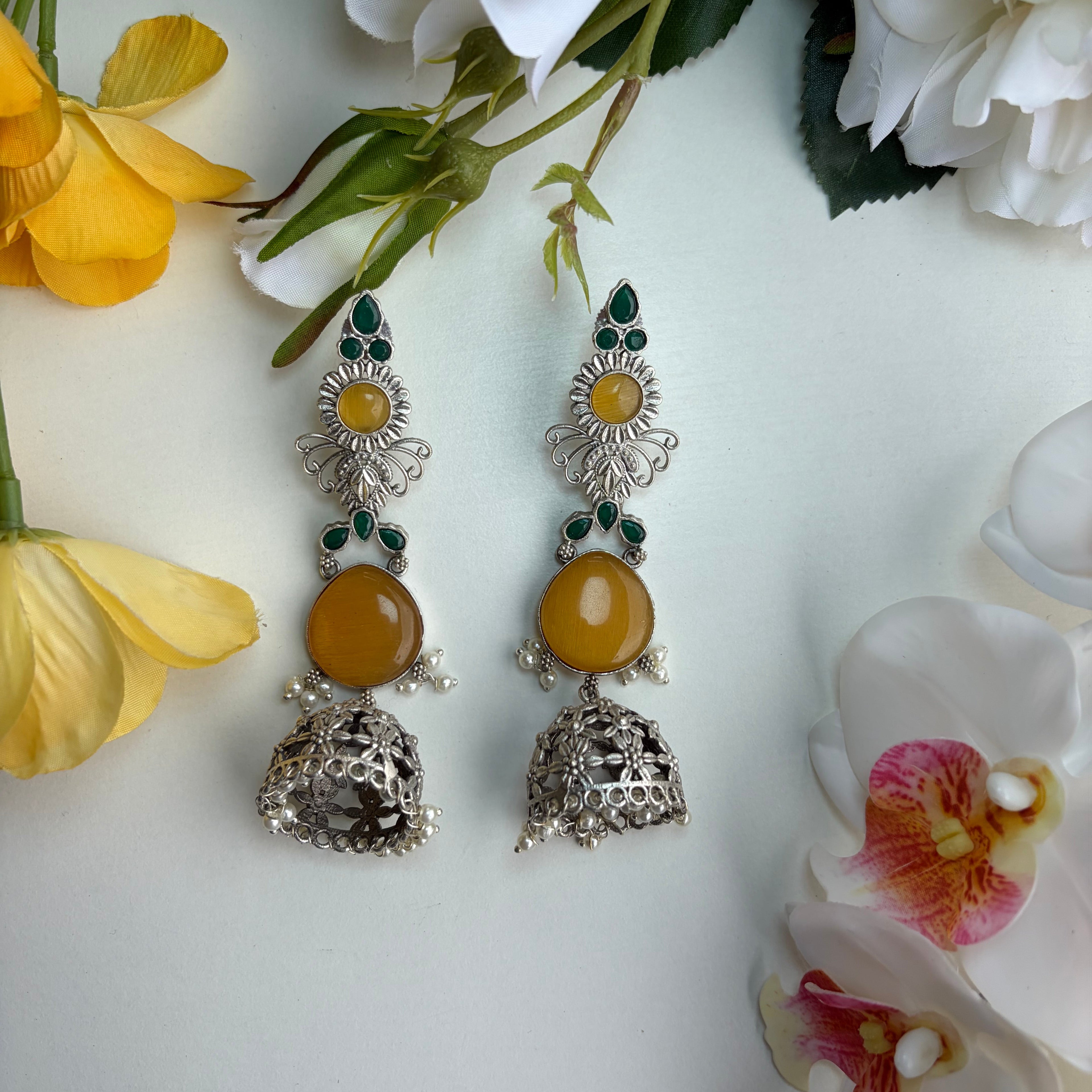 Golden Dew Jhumka