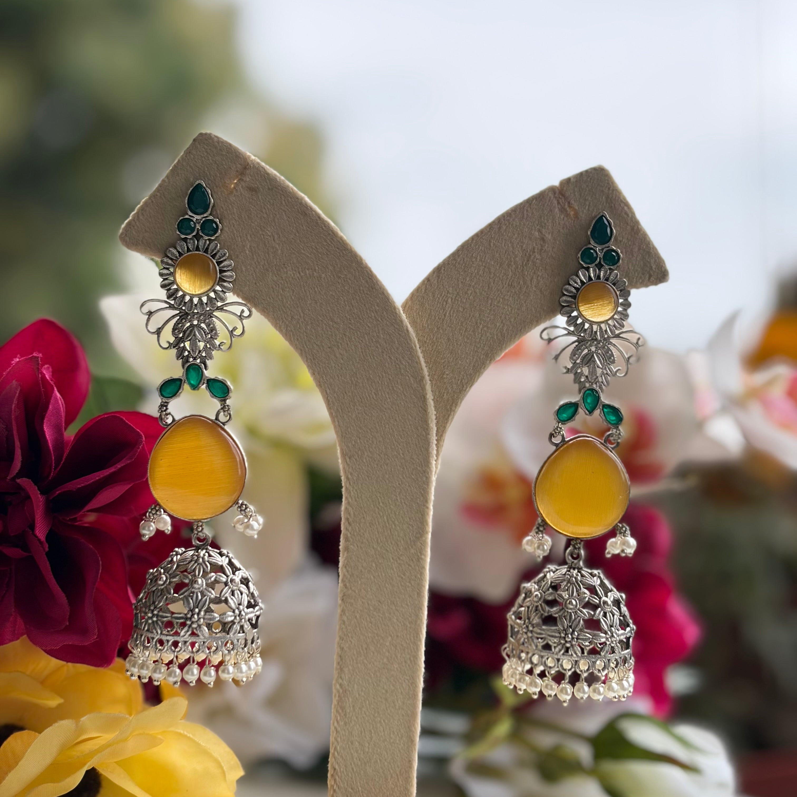 Golden Dew Jhumka