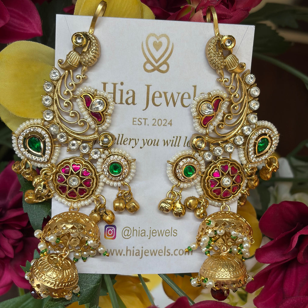 Noor -E- Mor Earcuffs