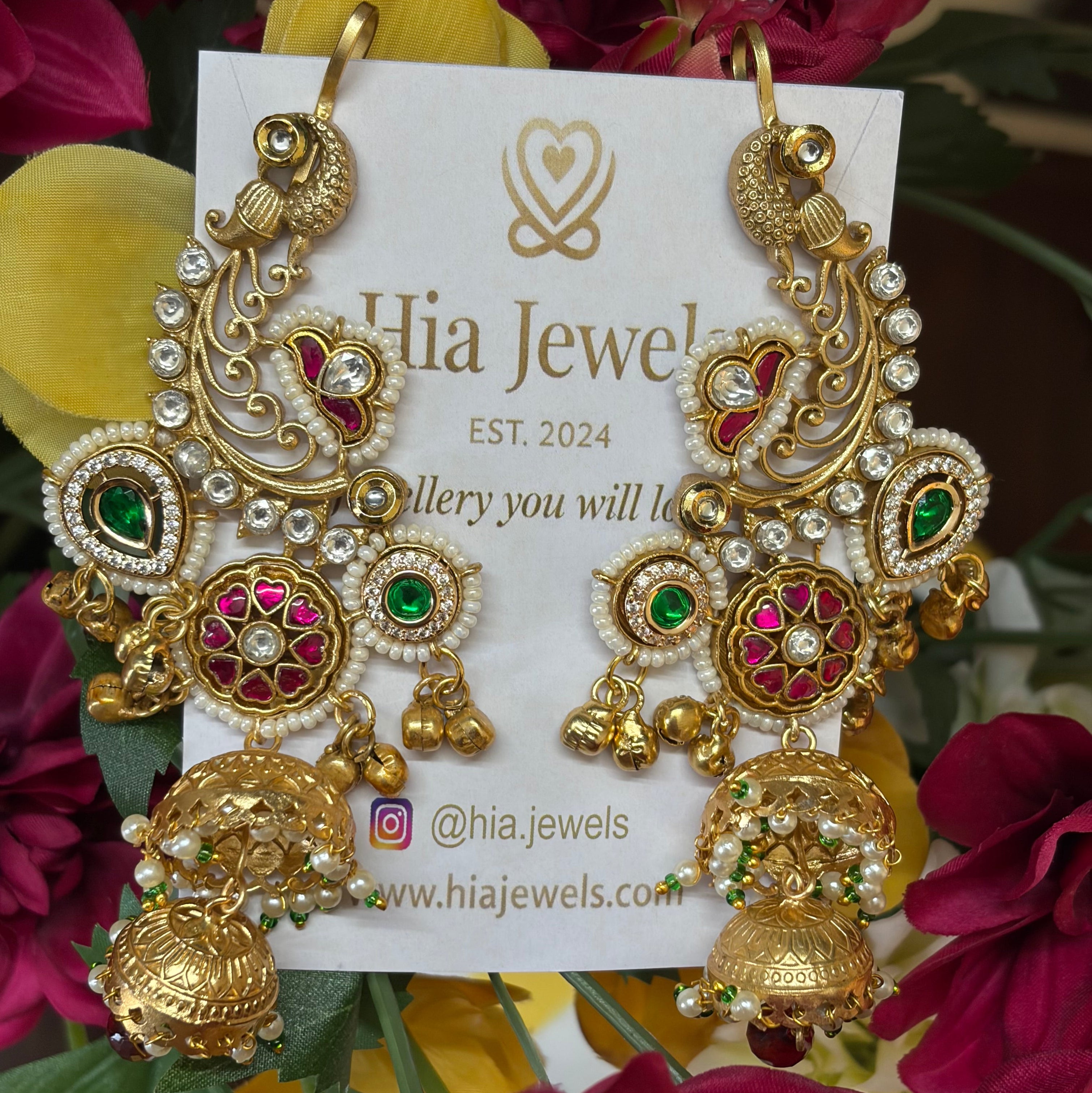 Noor -E- Mor Earcuffs