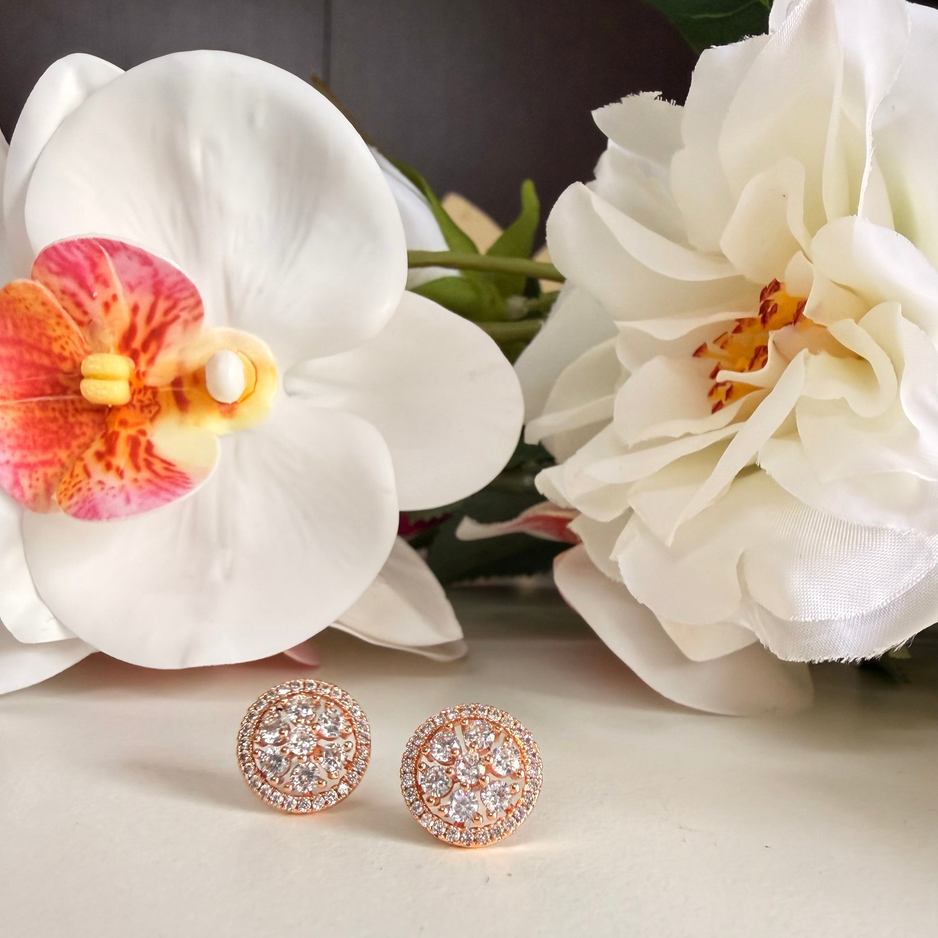 Anti Tarnish Celeste Bloom Studs