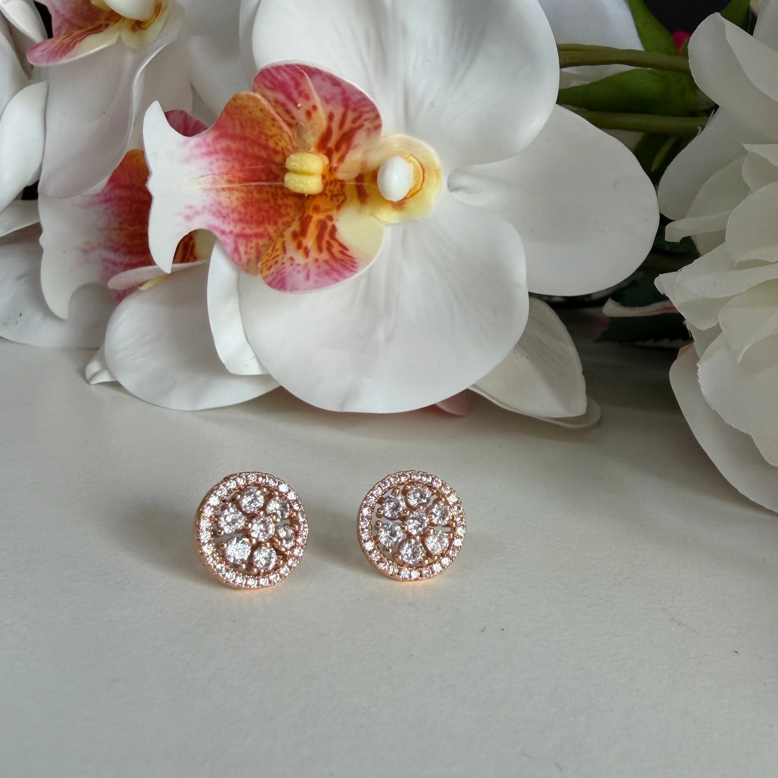 Anti Tarnish Celeste Bloom Studs