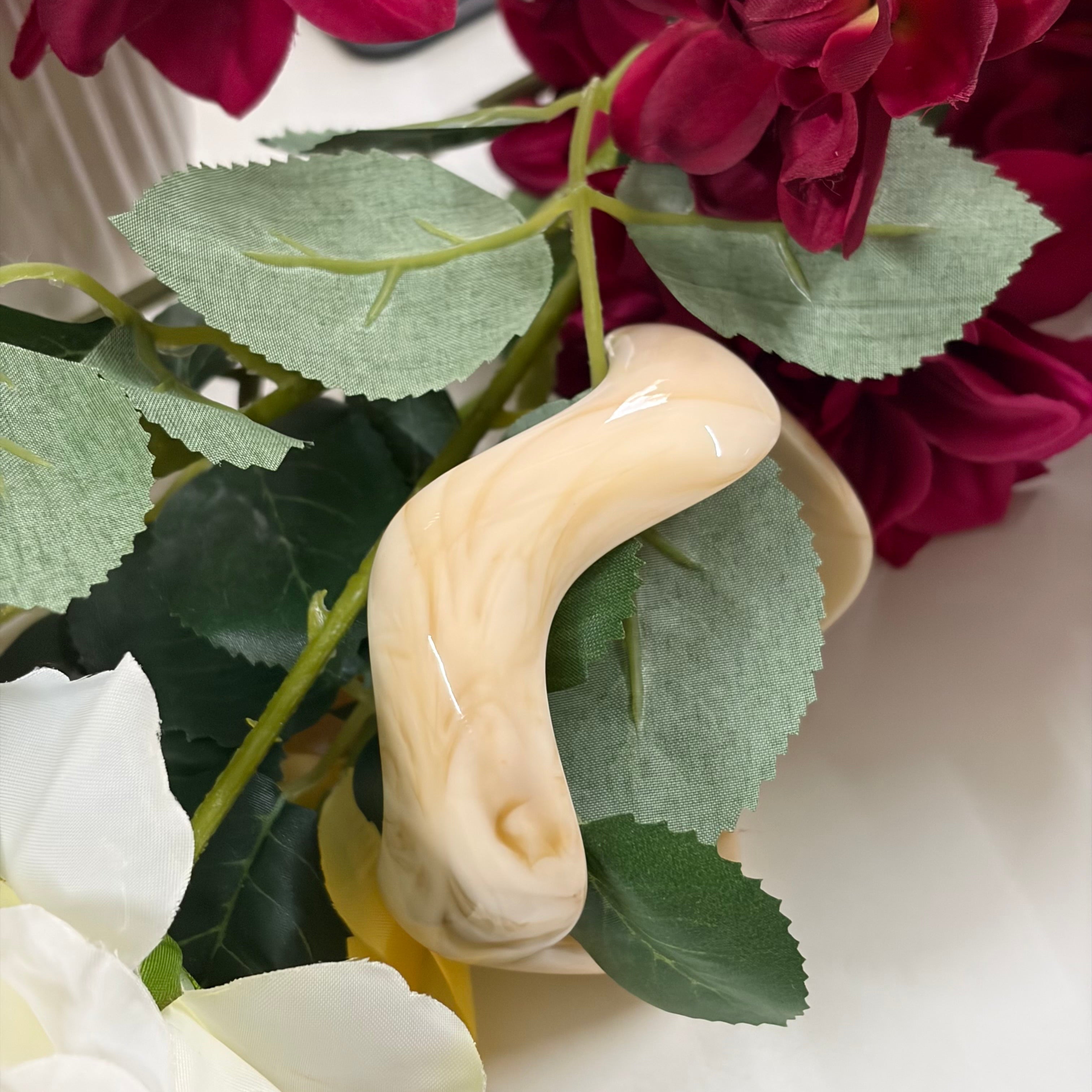 Ivory Drift Wave Bangle