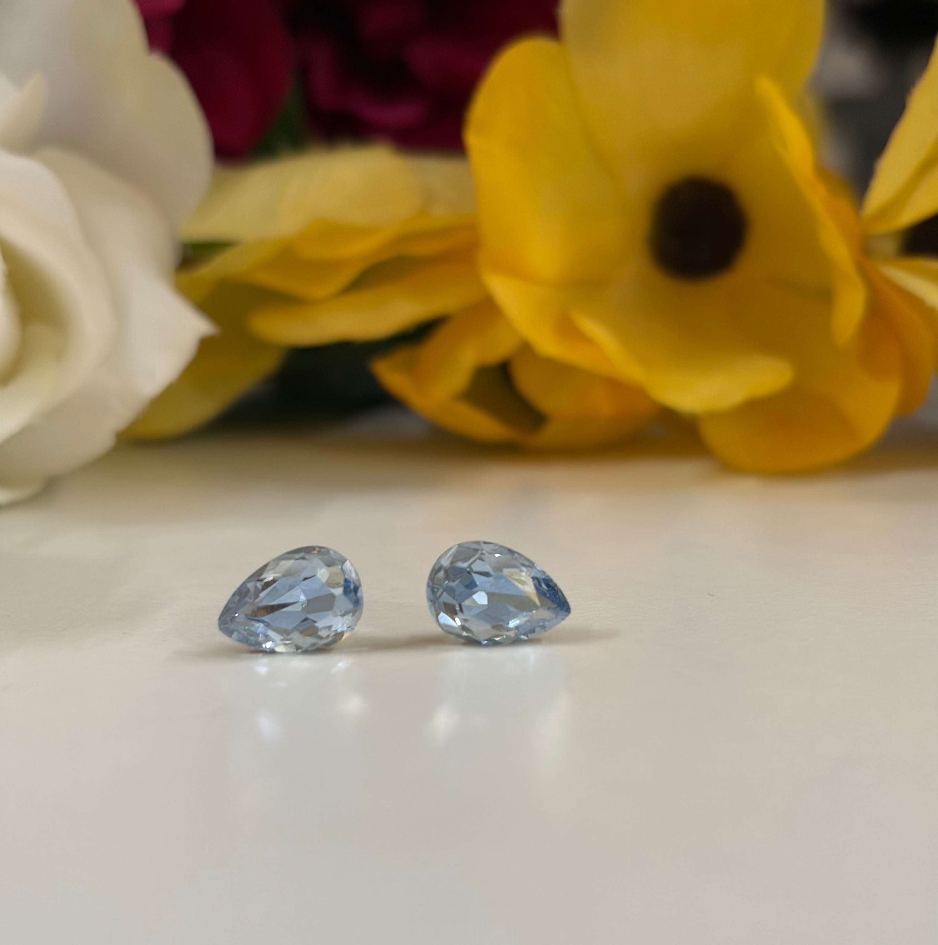 Luna Glow Teardrop Stud