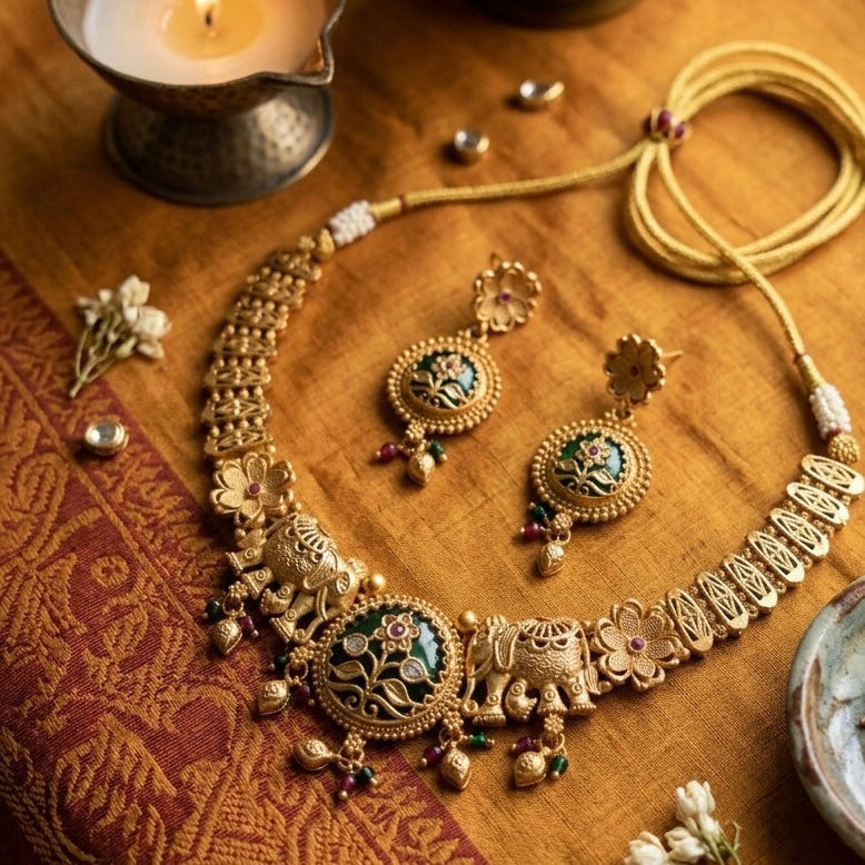 Sumanasa Gajraaj Choker Set