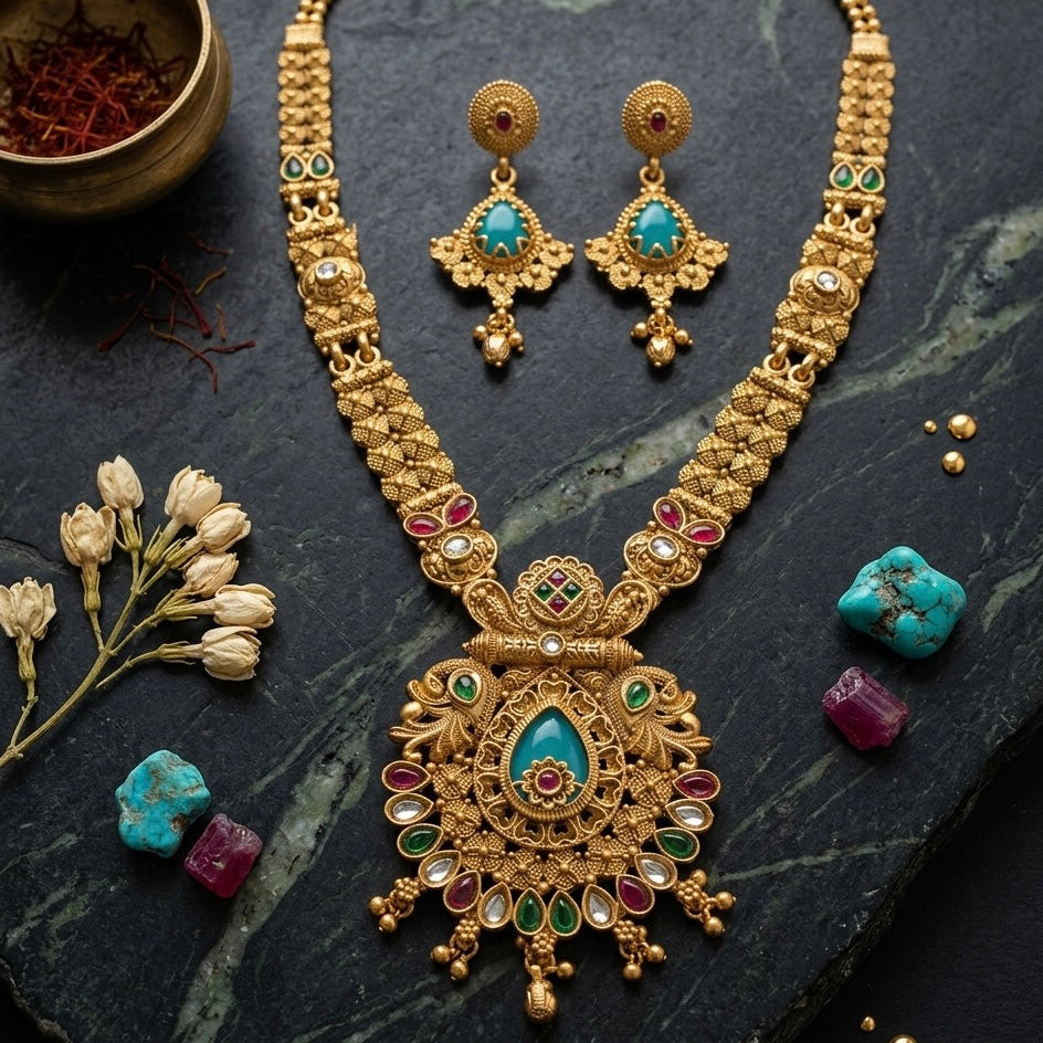 Sumanasa Rajsi Haar Set
