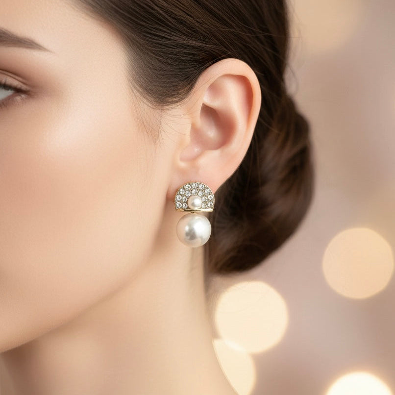 SemiCircle Studs