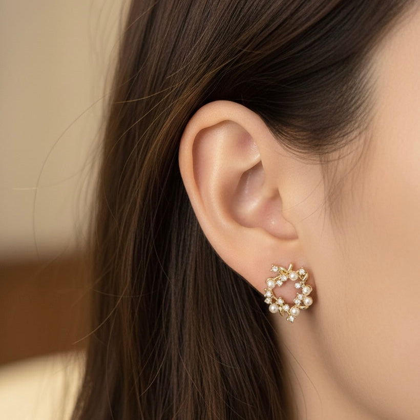 Floral Garland Earrings