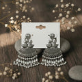 Silver Duck Earrings