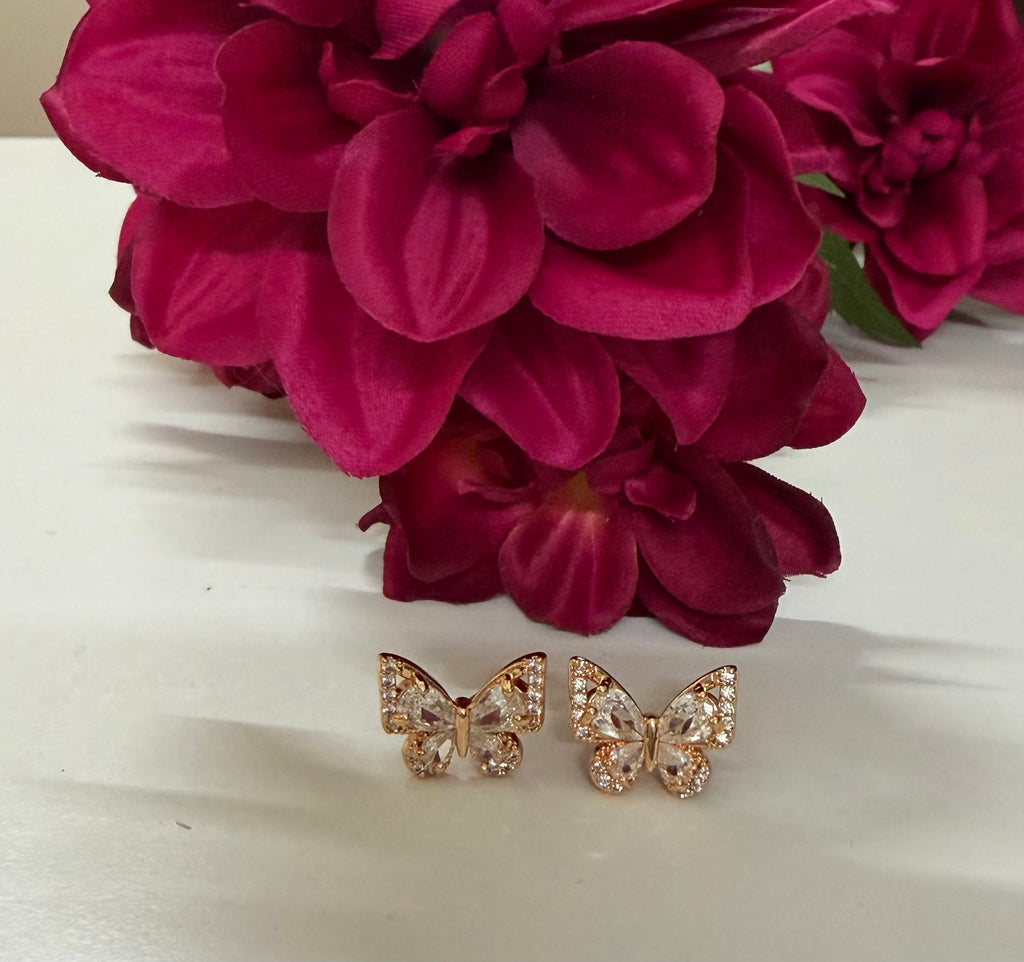 Butterfly Stud Earrings