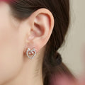 Heart Stud Earrings