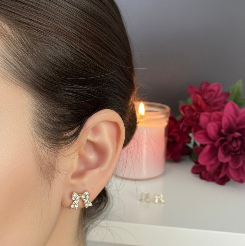 Bow Ribbon Earrings