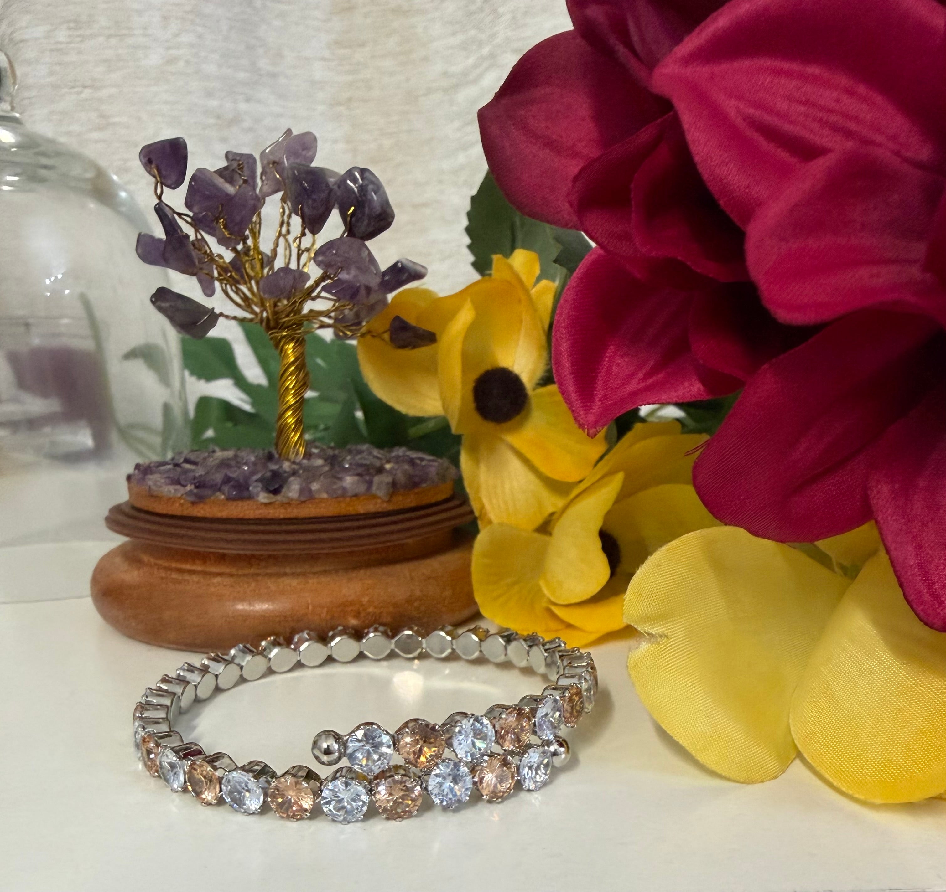 Champagne White Bracelet