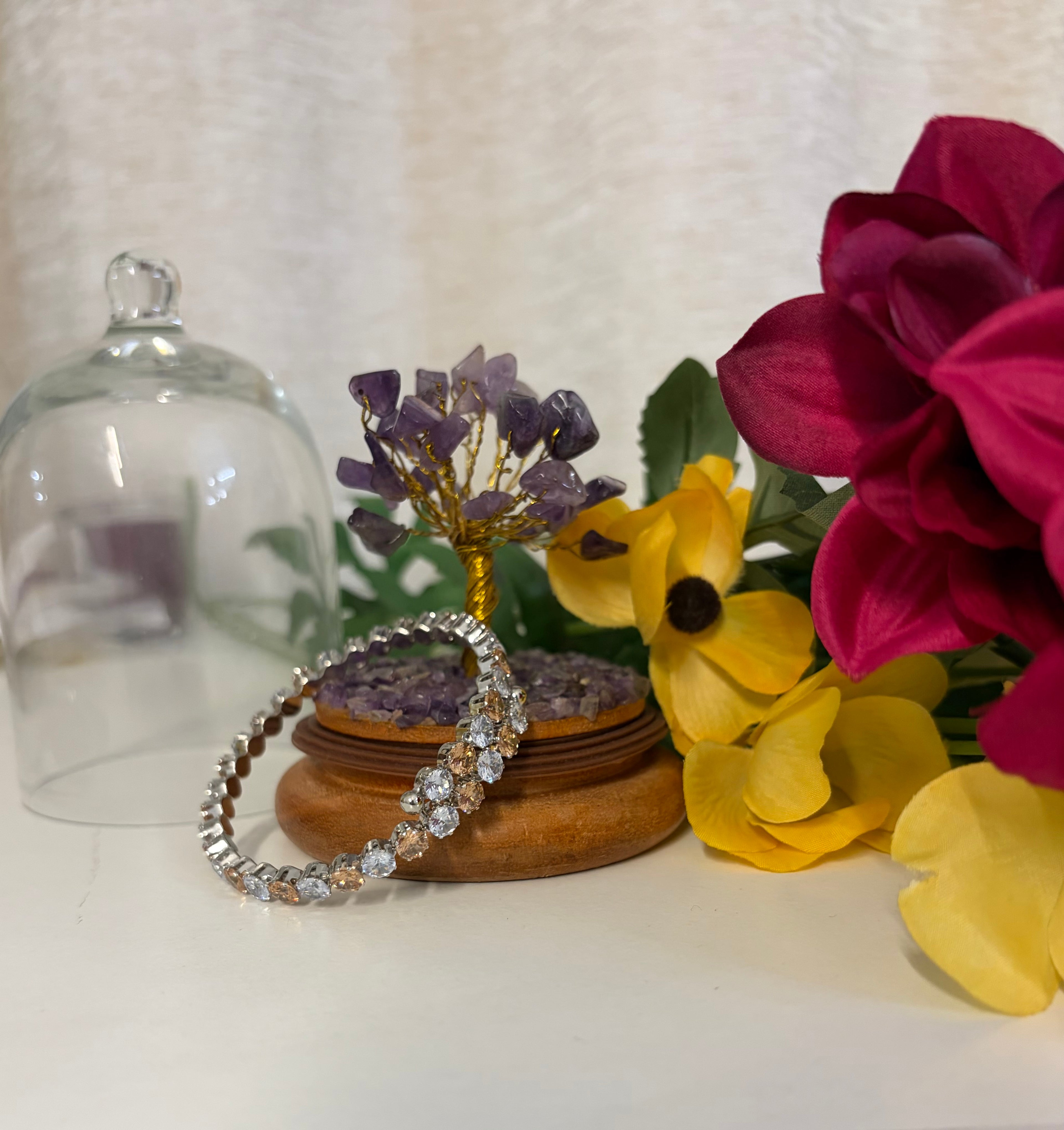 Champagne White Bracelet