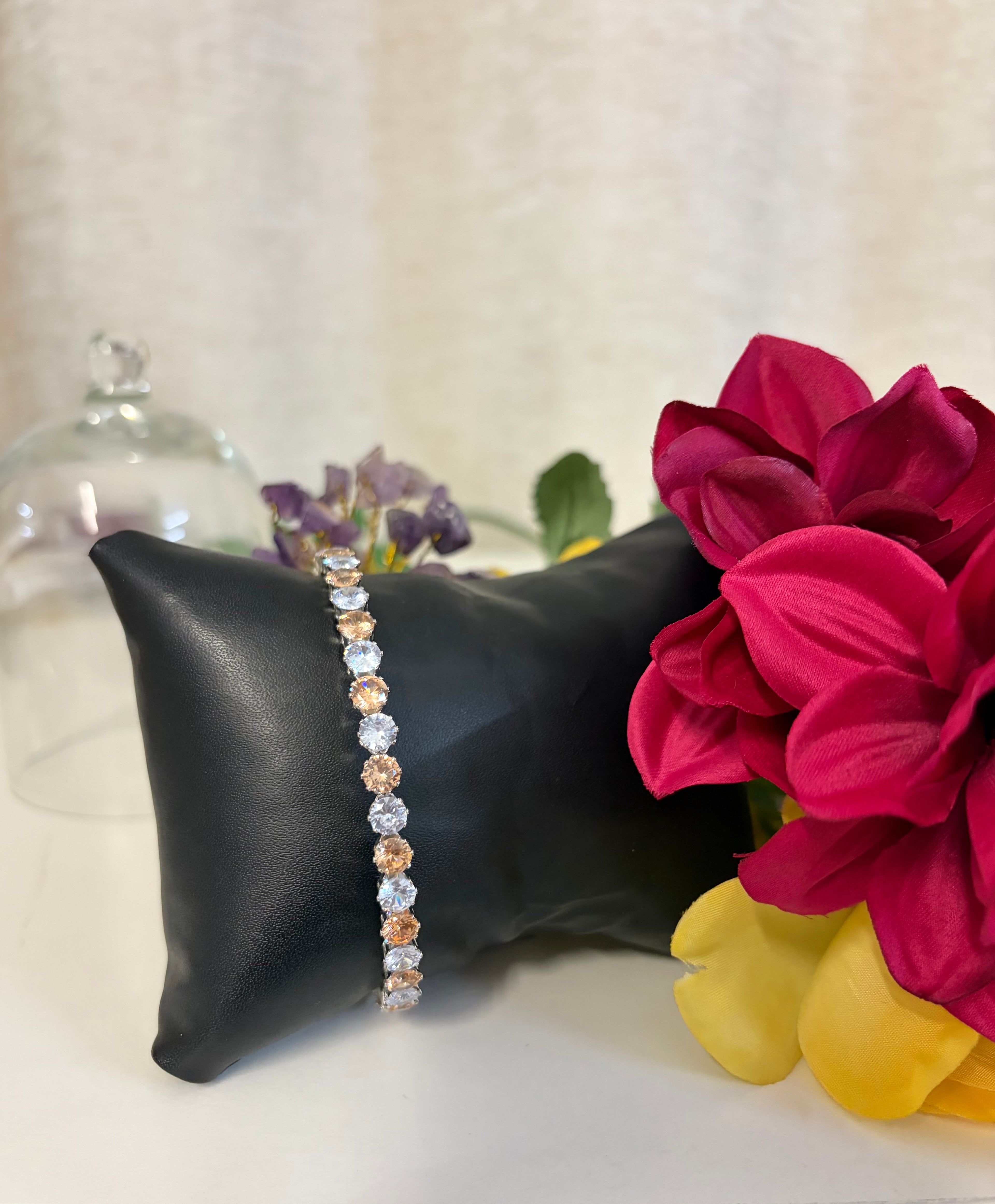 Champagne White Bracelet