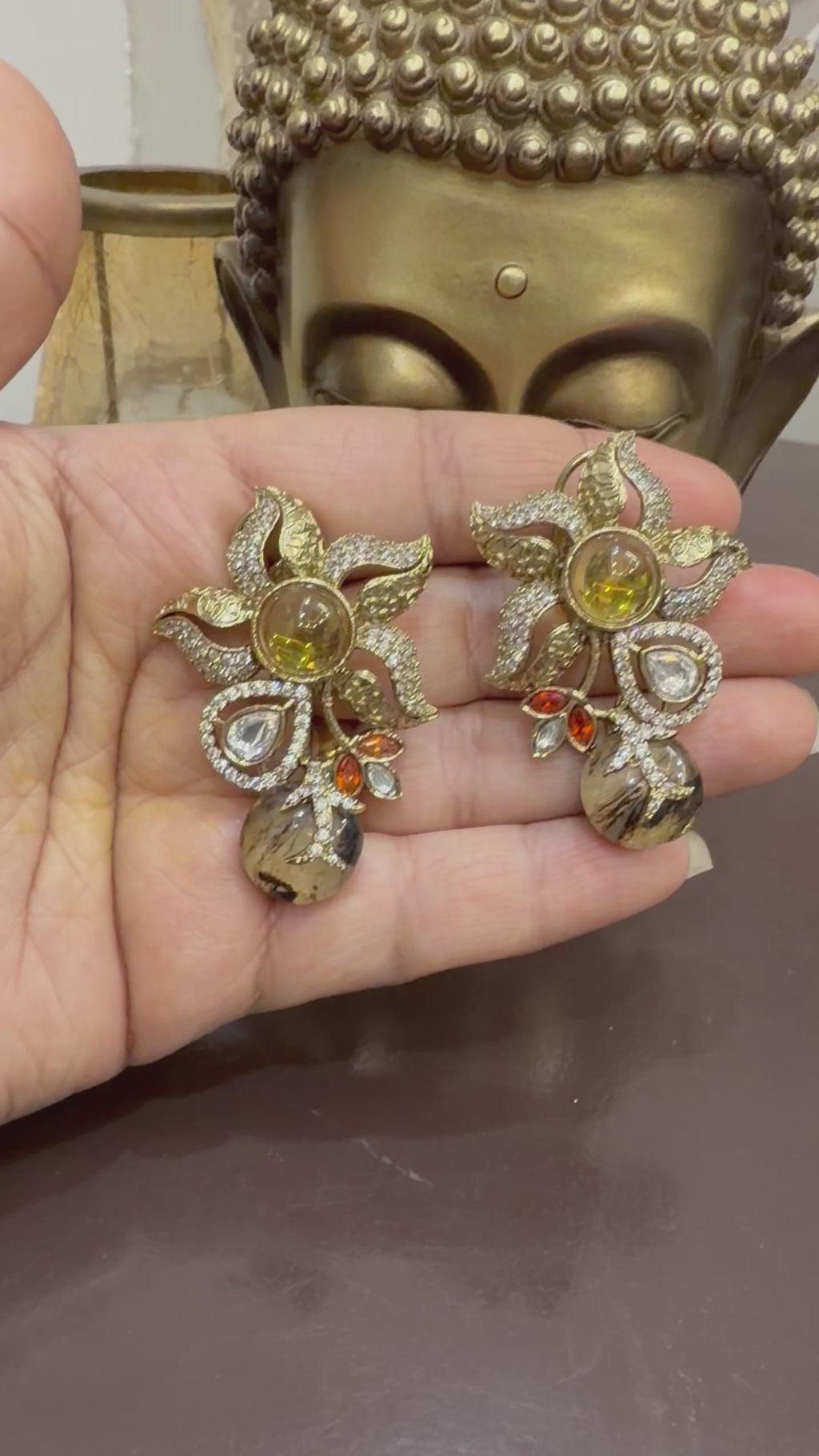 Sumanasa Surya Bloom Earrings