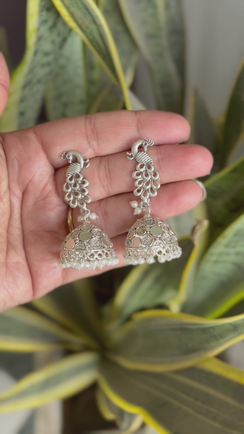 Rajsi Mayur Jhumka