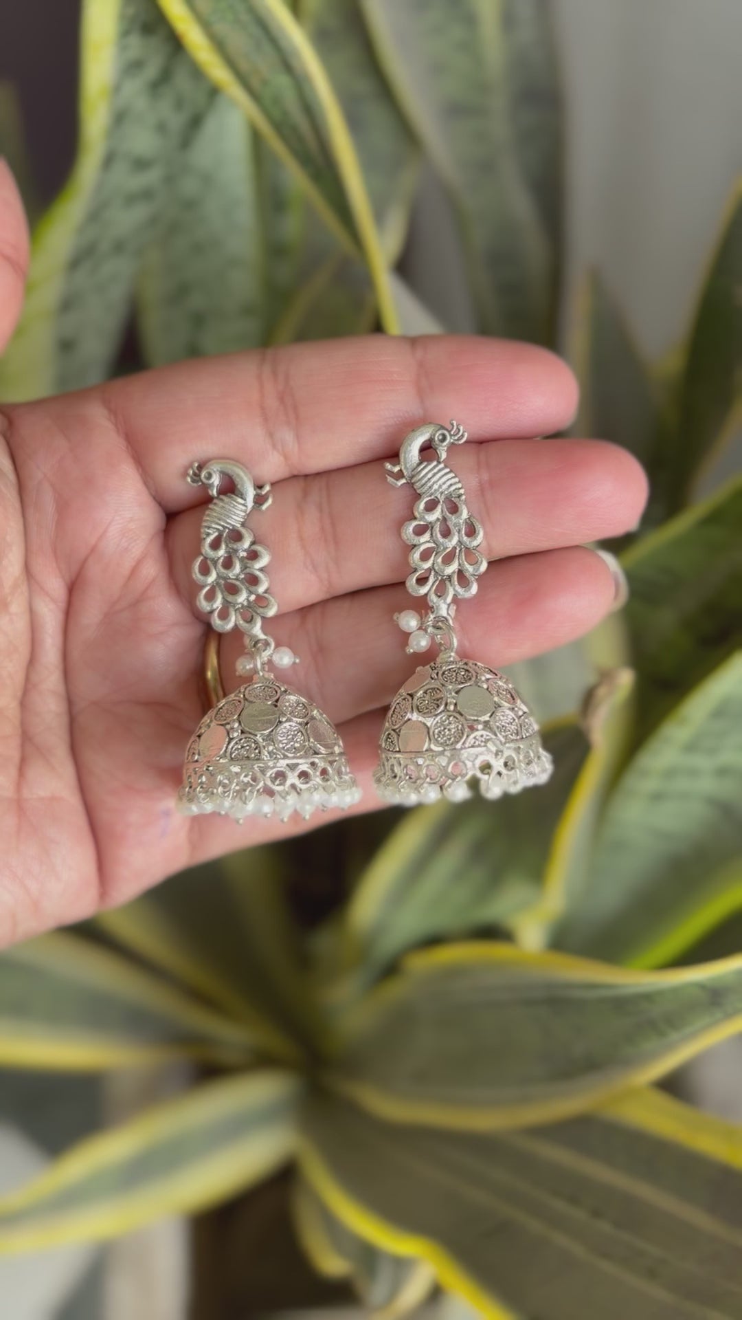 Rajsi Mayur Jhumka