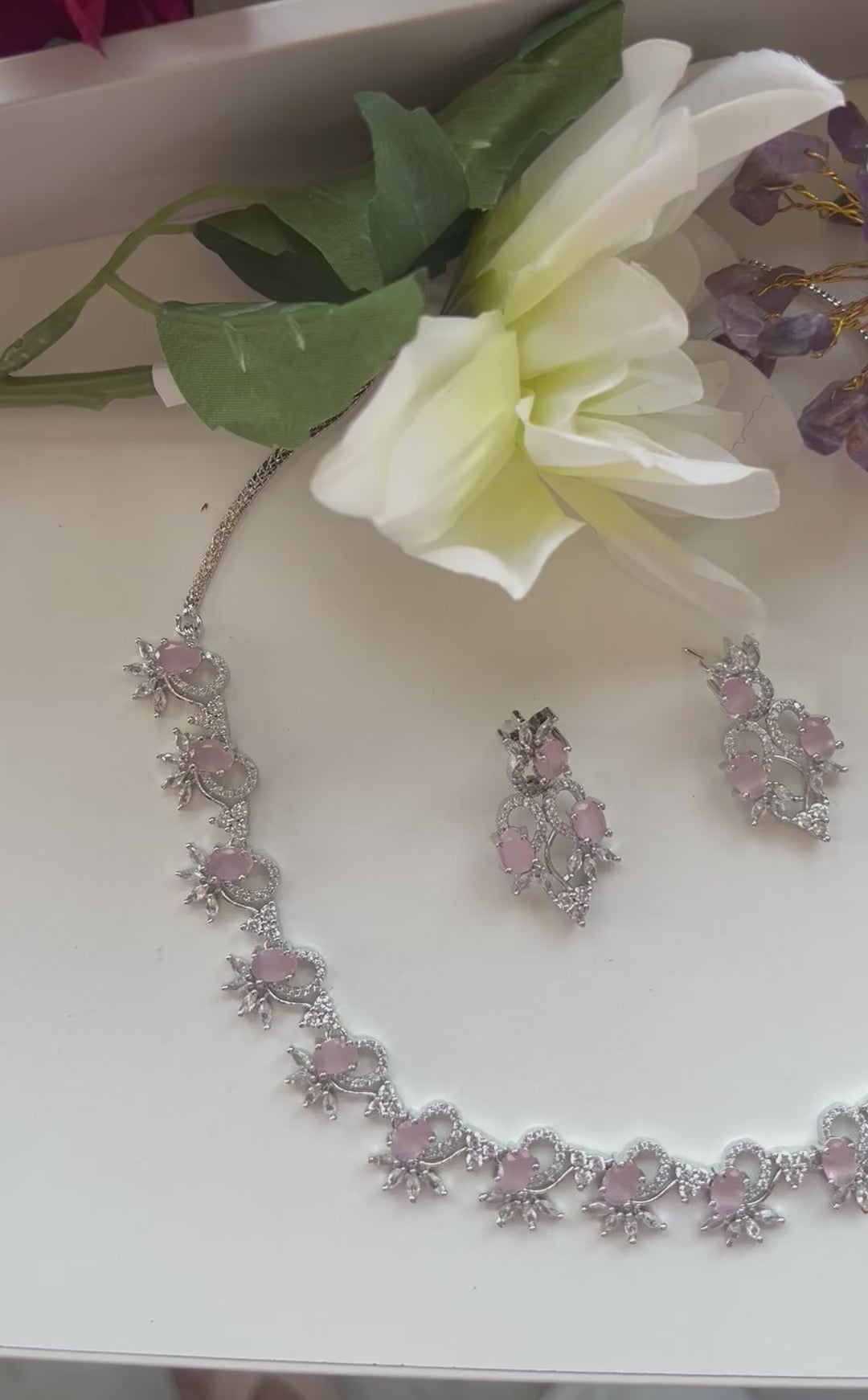 Pastel Pink Necklace